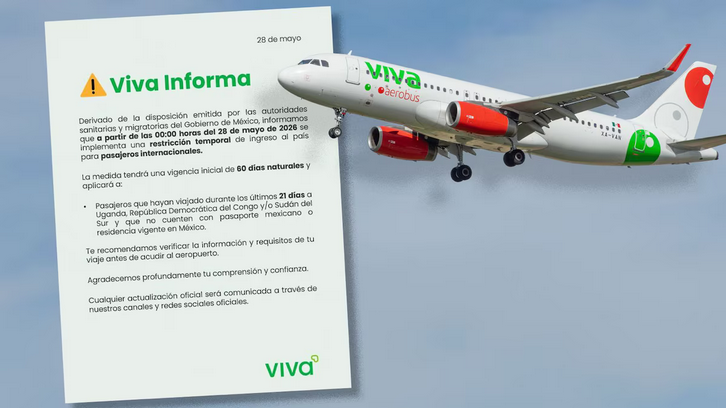 México limita la entrada de viajeros provenientes de tres naciones africanas por brote de ébola