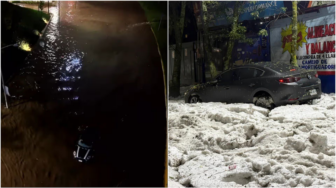 Ciudad de México decreta Alerta Púrpura por tormentas intensas y granizo