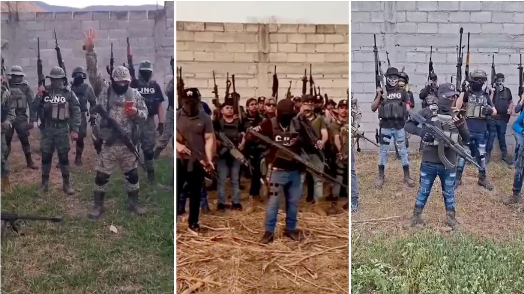 El CJNG reaparece en las inmediaciones de la capital con un nuevo mensaje propagandístico